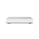 Router inalámbrico QNAP QHora-301W con 10 Gigabit Ethernet, doble banda de 2,4 GHz y 5 GHz en color blanco, SKU QHora-301W
