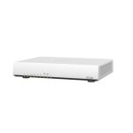 Router inalámbrico QNAP QHora-301W con 10 Gigabit Ethernet, doble banda de 2,4 GHz y 5 GHz en color blanco, SKU QHora-301W