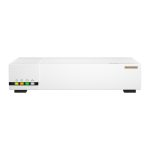 Router QNAP QHora-322 con características 2.5 Gigabit Ethernet y 10 Gigabit Ethernet en color blanco, SKU QHORA-322