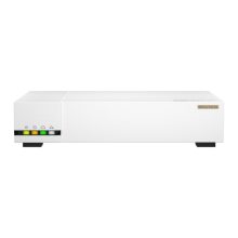 Router QNAP QHora-322 con características 2.5 Gigabit Ethernet y 10 Gigabit Ethernet en color blanco, SKU QHORA-322