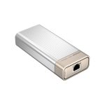 Adaptador de red QNAP USB 4 Type-C a Ethernet 10GBASE-T, velocidad de 10000 Mbit/s, SKU QNA-UC10G1T
