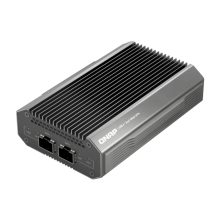 Imagen del adaptador y tarjeta de red QNAP QNA-UC10G2SF con velocidad de 10000 Mbit/s, SKU QNA-UC10G2SF