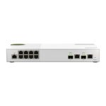 QNAP QSW-M2108-2C switch gestionado L2 2.5G Ethernet gris y blanco, específico SKU QSW-M2108-2C, perfecto para redes cableadas