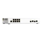 QNAP QSW-M2108-2C switch gestionado L2 2.5G Ethernet gris y blanco, específico SKU QSW-M2108-2C, perfecto para redes cableadas