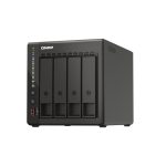 QNAP QVP-41C servidor de almacenamiento NAS Torre Intel Celeron J6412 con 8 GB DDR4, ideal para videovigilancia y almacenamiento de video