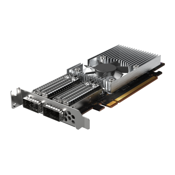 QNAP QXG-100G2SF-E810 adaptador y tarjeta de red Interno Fibra 100000 Mbit/s 5 QNAP QXG-100G2SF-E810 interfaz PCI Express