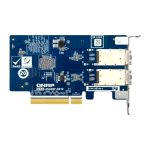 Adaptador y tarjeta de red interno QNAP QXG-25G2SF-E810 fibra 25000 Mbit/s SKU: QXG-25G2SF-E810
