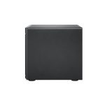 QNAP TL-D1600S caja para disco duro externo, carcasa de disco duro/SSD negra y gris. Compatible con discos de 2.5 y 3.5 pulgadas. SKU TL-D1600S.