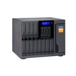 QNAP TL-D1600S caja para disco duro externo, carcasa de disco duro/SSD negra y gris. Compatible con discos de 2.5 y 3.5 pulgadas. SKU TL-D1600S.