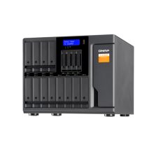 QNAP TL-D1600S caja para disco duro externo, carcasa de disco duro/SSD negra y gris. Compatible con discos de 2.5 y 3.5 pulgadas. SKU TL-D1600S.