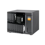 QNAP TL-D1600S caja para disco duro externo, carcasa de disco duro/SSD negra y gris. Compatible con discos de 2.5 y 3.5 pulgadas. SKU TL-D1600S.