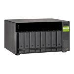 QNAP TL-D800C caja para disco duro externo 2.5/3.5 pulgadas en colores Negro y Gris, SKU TL-D800C