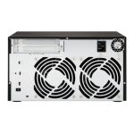 QNAP TL-D800C caja para disco duro externo 2.5/3.5 pulgadas en colores Negro y Gris, SKU TL-D800C