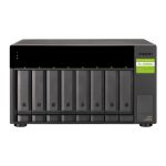 QNAP TL-D800C caja para disco duro externo 2.5/3.5 pulgadas en colores Negro y Gris, SKU TL-D800C