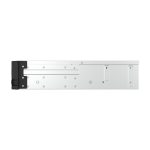 QNAP TL-R1200PES-RP, caja para disco duro externo compatible con discos duros y SSD de 2.5 y 3.5 pulgadas en colores negro y gris, SKU TL-R1200PES-RP.