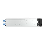 QNAP TL-R1200PES-RP, caja para disco duro externo compatible con discos duros y SSD de 2.5 y 3.5 pulgadas en colores negro y gris, SKU TL-R1200PES-RP.