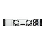 QNAP TL-R1200PES-RP, caja para disco duro externo compatible con discos duros y SSD de 2.5 y 3.5 pulgadas en colores negro y gris, SKU TL-R1200PES-RP.