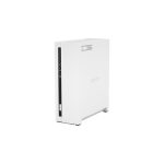 Servidor de almacenamiento NAS QNAP TS-133 tipo torre con procesador Cortex-A55, 2 GB de memoria DDR4 y sin almacenamiento, SKU TS-133, color blanco