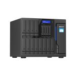 QNAP TS-1655 NAS en torre con procesador Intel Atom C5125, 8 GB de RAM DDR4 y 0 TB de almacenamiento negro. SKU: TS-1655-8G