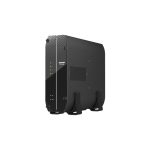 Imagen del NAS QNAP TS-410E, torre en color negro con procesador Intel Celeron J6412, 8 GB de RAM y 0 TB de capacidad. SKU: TS-410E-8G