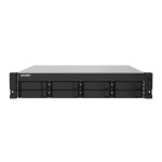 QNAP TS-832PXU-RP NAS Bastidor 2U con procesador Annapurna Labs AL324, 4 GB DDR4, 0 TB, QNAP Turbo System en color negro, SKU TS-832PXU-RP-4G