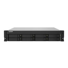 QNAP TS-832PXU-RP NAS Bastidor 2U con procesador Annapurna Labs AL324, 4 GB DDR4, 0 TB, QNAP Turbo System en color negro, SKU TS-832PXU-RP-4G