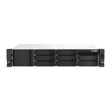 QNAP TS-864EU-RP-8G servidor de almacenamiento NAS para Bastidor 2U con procesador Intel Celeron N5095 y 8 GB de RAM DDR4, SKU TS-864EU-RP-8G