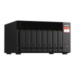 Sistema NAS QNAP TS-873A con procesador Ryzen Embedded V1500B, 8 GB de RAM DDR4 y 0 TB de almacenamiento, SKU TS-873A-8G