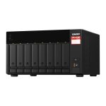 QNAP TS-873A NAS Torre con procesador Ryzen Embedded V1500B, 8 GB DDR4 y 30,72 TB SSD, modelo TS-873A-SW5T.