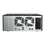 Imagen del servidor de almacenamiento NAS QNAP modelo TS-H1277AFX-R7-32G con procesador AMD Ryzen 7, 32 GB DDR5 y torre negra, SKU TS-H1277AFX-R7-32G