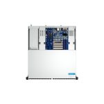 QNAP TS-H3077AFU-R7-64G servidor de almacenamiento NAS en bastidor 2U con AMD Ryzen 5, 64 GB de memoria DDR5 y sistema operativo QuTS hero, en color negro metálico.