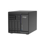 QNAP TS-h686 NAS tipo torre con procesador Intel Xeon D D-1602, 8 GB de DDR4, sin almacenamiento, QuTS hero, negro. SKU: TS-H686-D1602-8G