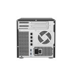 QNAP TS-h686 NAS tipo torre con procesador Intel Xeon D D-1602, 8 GB de DDR4, sin almacenamiento, QuTS hero, negro. SKU: TS-H686-D1602-8G