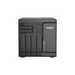 QNAP TS-h686 NAS tipo torre con procesador Intel Xeon D D-1602, 8 GB de DDR4, sin almacenamiento, QuTS hero, negro. SKU: TS-H686-D1602-8G