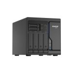 QNAP TS-h686 NAS tipo torre con procesador Intel Xeon D D-1602, 8 GB de DDR4, sin almacenamiento, QuTS hero, negro. SKU: TS-H686-D1602-8G