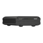 QNAP TS-I410X NAS en torre, procesador Intel Atom x6425E, 8 GB de memoria RAM, sin discos duros, SKU TS-I410X-8G, Color Negro