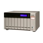 QNAP TVS-873E-4G SAN Torre RX-421BD con 4 GB DDR4 de 80000 TB de capacidad en Gris, modelo TVS-873E-4G/80TB-IWP