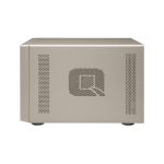 QNAP TVS-873E-4G SAN Torre RX-421BD con 4 GB DDR4 de 80000 TB de capacidad en Gris, modelo TVS-873E-4G/80TB-IWP