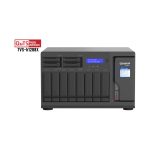 QNAP TVS-h1288X NAS Torre con procesador Intel Xeon W-1250, 16 GB DDR4, sin almacenamiento, QuTS hero, SKU TVS-H1288X-W1250-16G