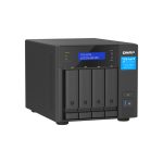 QNAP TVS-H474 NAS en torre con procesador Intel Pentium G7400, 8 GB DDR4 RAM, sin disco duro, color negro, SKU TVS-H474-PT-8G