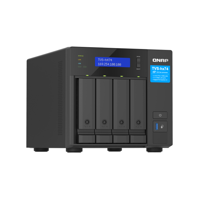 QNAP TVS-H474 NAS Torre Intel® Pentium® G7400 8 GB DDR4 0 TB QuTS hero Negro 4 Experiencia de usuario con QNAP TVS-H474 NAS Torre