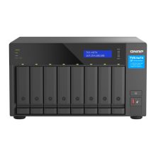 NAS QNAP TVS-h874 con procesador Intel Core i7, 32 GB de memoria DDR4, sin almacenamiento incluido, SKU TVS-H874-I7-32G