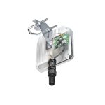 Antena omnidireccional QuWireless A140I para redes inalámbricas, con 3 dBi de ganancia y conectividad PoE/LAN. SKU: A140I