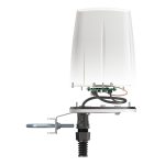 QuWireless QuSpot antena omnidireccional PoE/LAN 4 dBi, SKU A140S, ideal para redes inalámbricas avanzadas