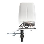 Antena QuWireless QuSpot omnidireccional para red con soporte PoE/LAN y 4 dBi de ganancia, SKU A240S