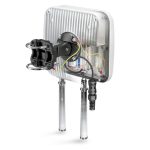 Imagen de la antena direccional QuWireless QuMax para red con características PoE/LAN y ganancia de 6 dBi, SKU A360M