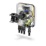 Antena direccional QuWireless modelo AEG5100MO con 4 dBi de ganancia, ideal para redes inalámbricas de alto rendimiento