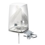 Antena omnidireccional QuWireless QuOmni 5G/LTE Global MIMO 2x2, 600-6000MHz, 10m, 4,5 dBi, SMA. SKU: AO5G2-G1