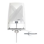 Antena omnidireccional QuWireless QuOmni 5G/LTE Global MIMO 2x2, 600-6000MHz, 10m, 4,5 dBi, SMA. SKU: AO5G2-G1