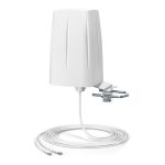 Antena omnidireccional QuWireless modelo AO5G2-G con conector SMA y ganancia de 4,5 dBi, categoría redes inalámbricas.